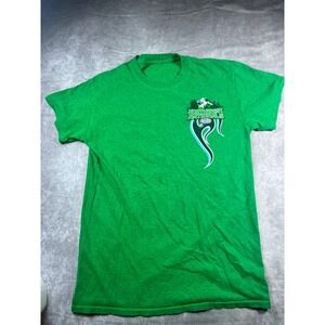 NHRA T-Shirt Mens Small Green 2015 Northwest Nationals Seattle Racing Graphic